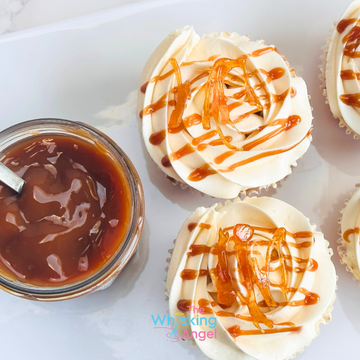 Salted Caramel Divine Eggless Cupcakes: A Blissful Treat for Your Taste Buds